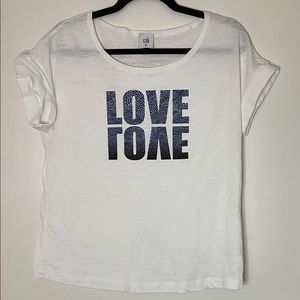 White Cabi Reflective Love T-Shirt